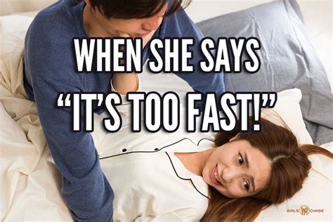 dating going too fast